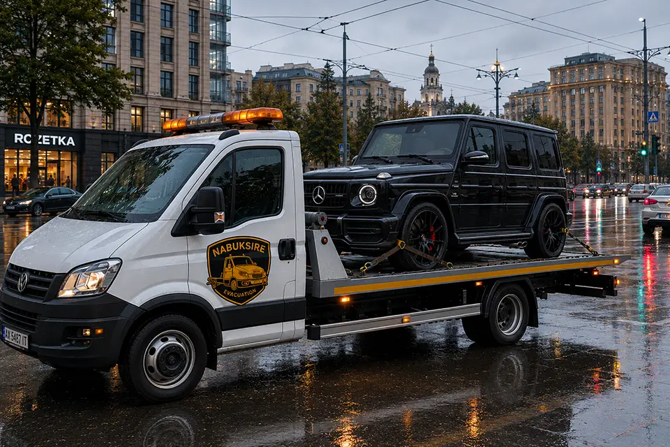 Евакуація кросоверів та джипів Nabuksire